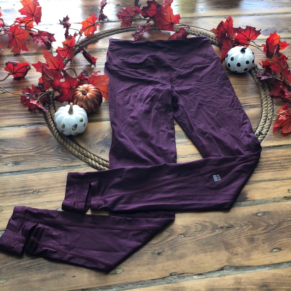 VS Sport Burgundy stirrup legging